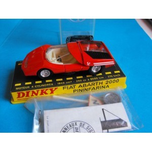 FIAT ABARTH 2000  DINKY TOYS