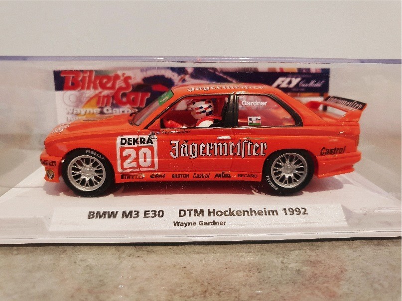 FLY REF 99067 BIKER'S IN CAR 01 BMW M3 E30 DTM 1992