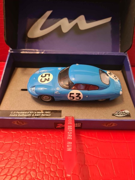 C D PAHNARD 53  1962 WINNER LE MANS MINIATURE REF 132019 53M