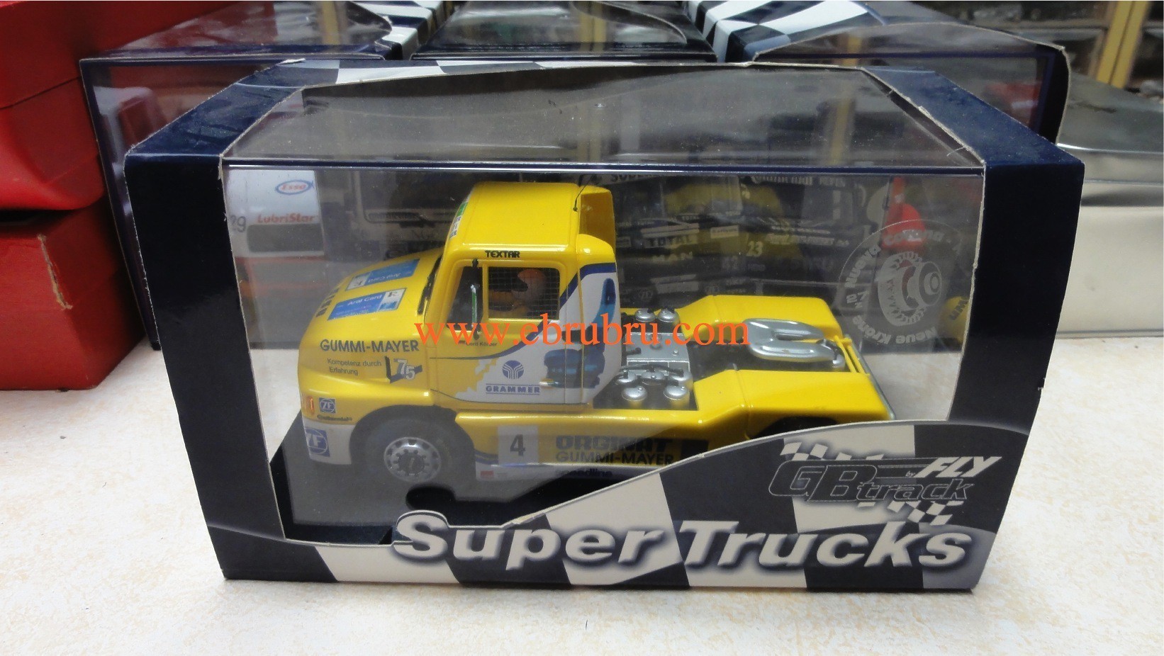 Camion Sisu FIA ETRC 1994 KORBER Fly GBtrack ref 08039