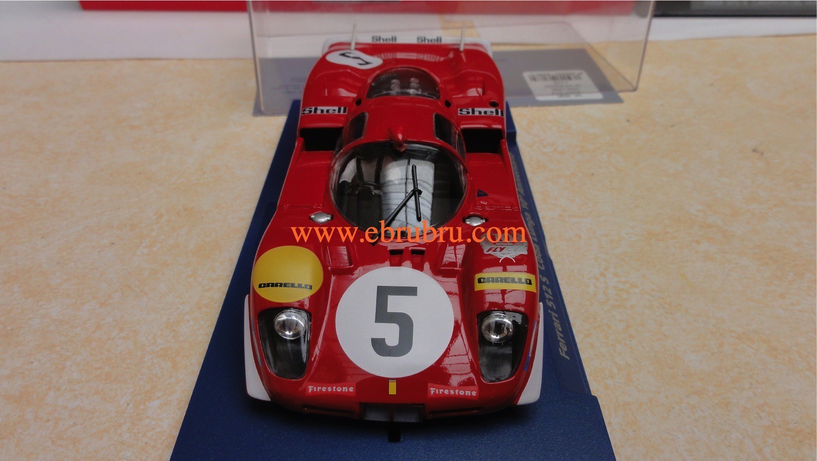 Ferrari 512 S Coda lunga rouge fly réf 96087