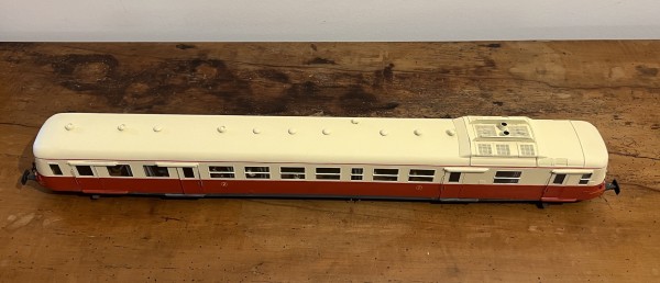 Autorail X 2800 AMJL laiton  module son – Échelle 0 (1/43,5) – SNCF 