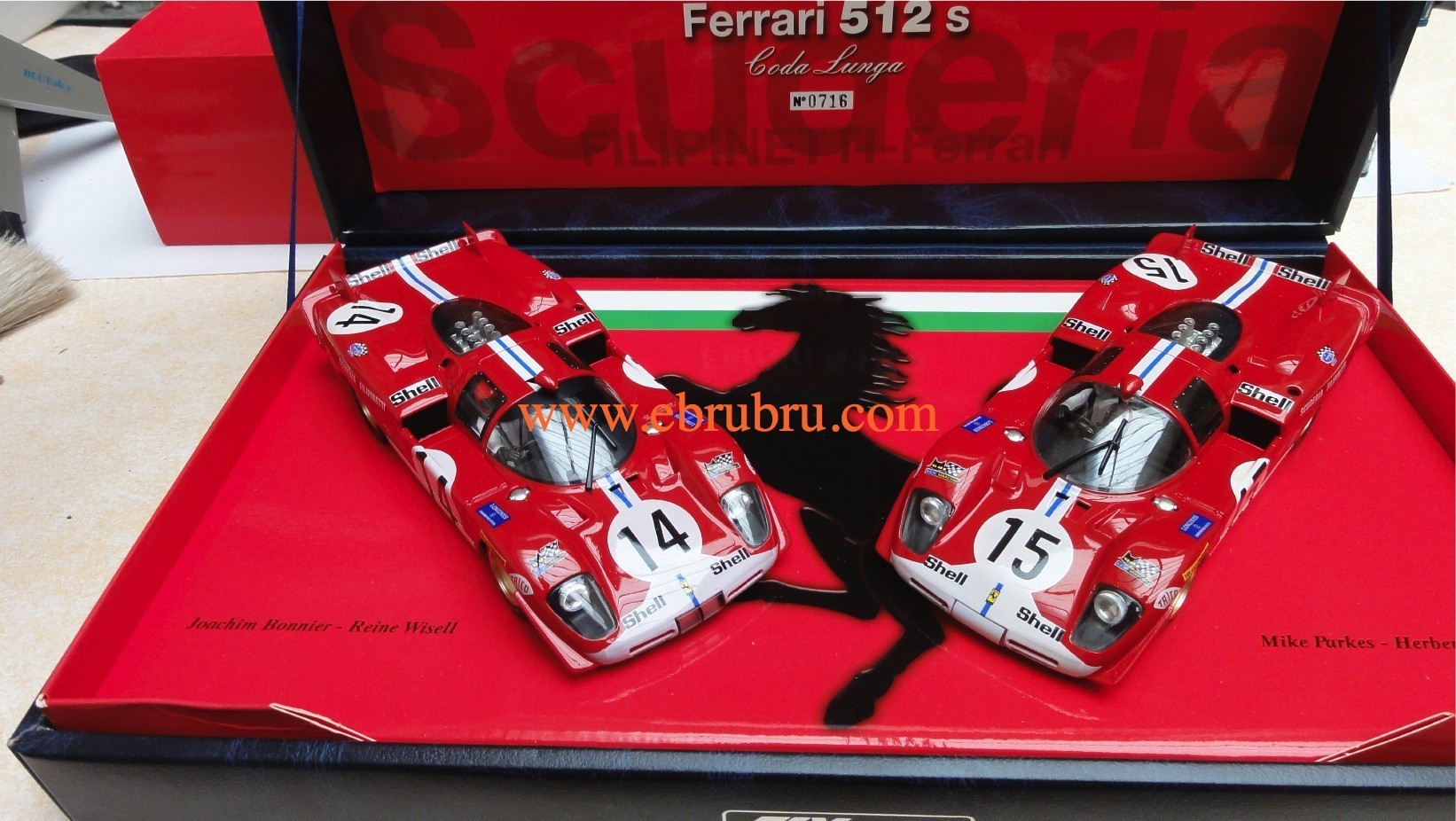 FERRARI 512S CODA LUNGA TEAM SCUDERIA FILIPINETTI  fly réf  Team 02