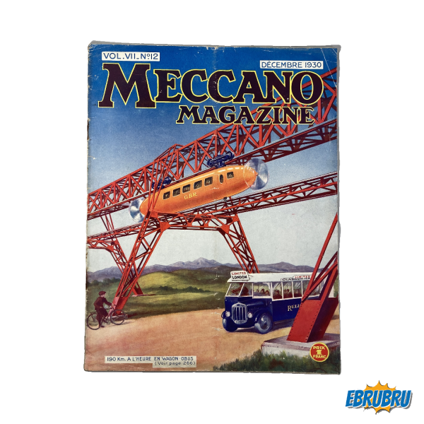 MECCANO Magazine Volume VII N° 12 Décembre 1930