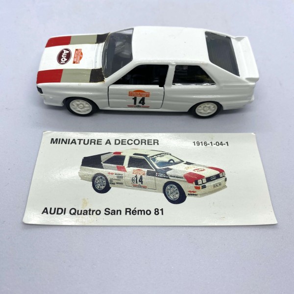 Audi quattro 1981 SOLIDO Hachette
