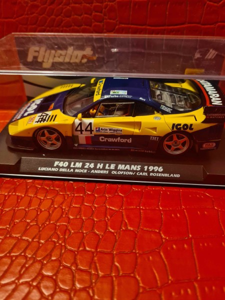 F40 LM 24H LE MANS 1996 FLY FLYSLOT REF 049101AV