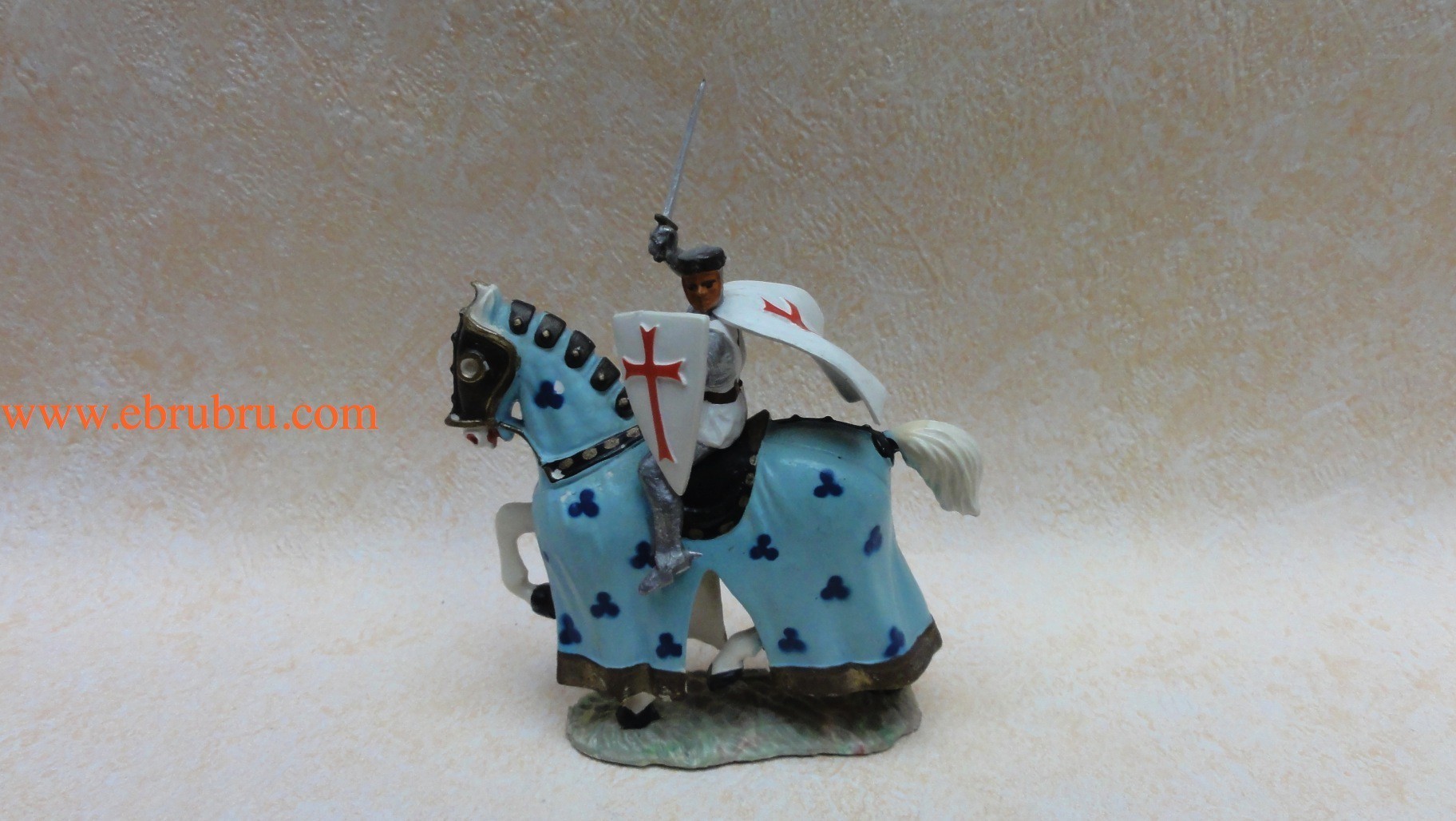 CAVALIER TEMPLIER CHEVAL ROBE BLEU  STARLUX