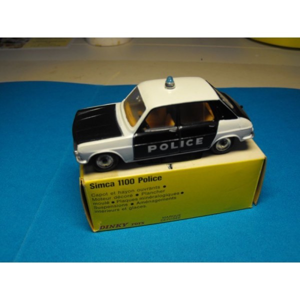 SIMCA 1100 POLICE DINKY TOYS