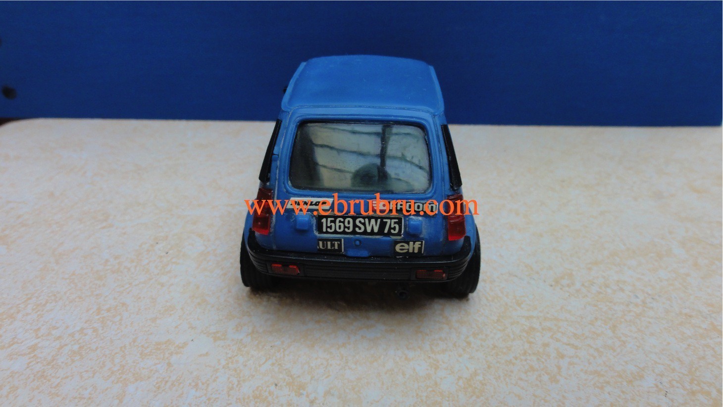 RENAULT 5 BLEUE SCALEXTRIC REF 4058