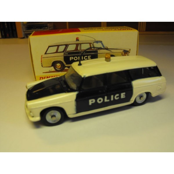 BREAK  PEUGEOT 404 POLICE DINKY TOYS