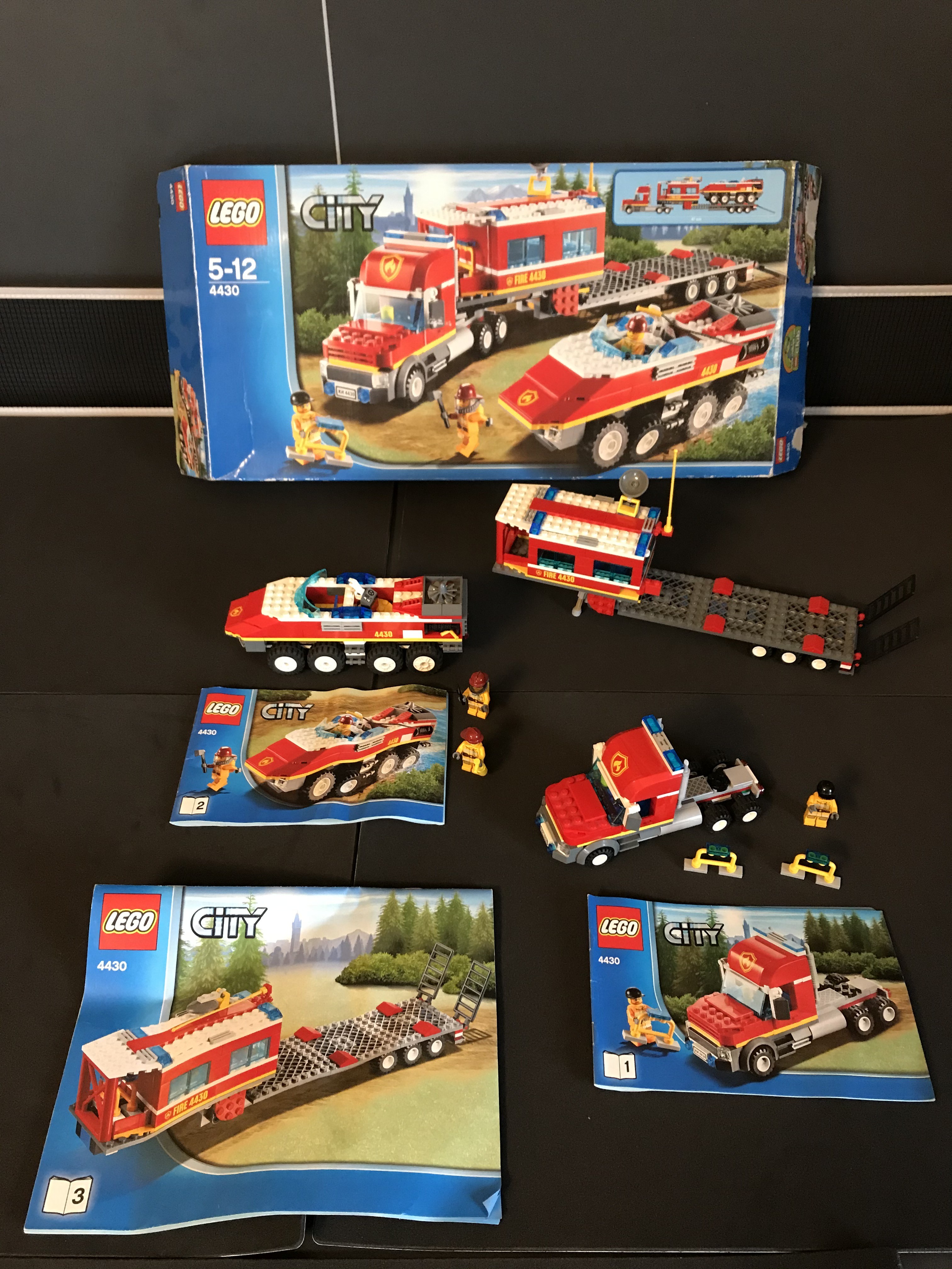 Lego City Fire Transporter 4430