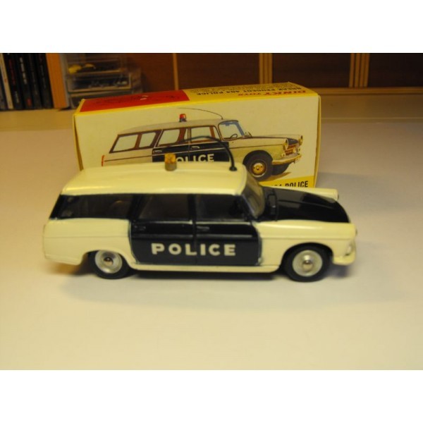 BREAK  PEUGEOT 404 POLICE DINKY TOYS