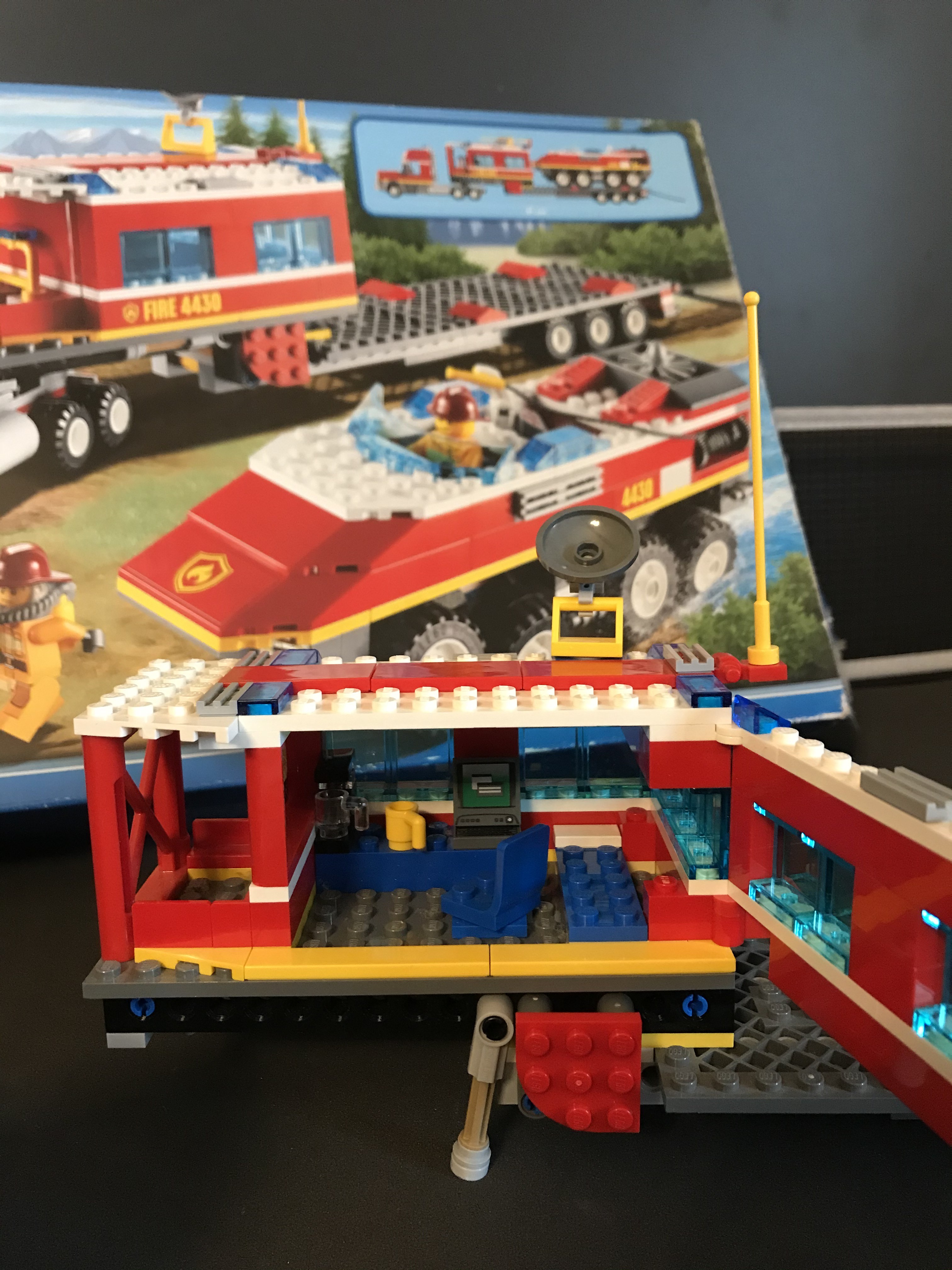 Lego City Fire Transporter 4430