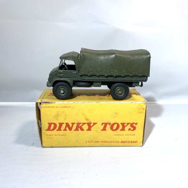 CAMIONETTE MILITAIRE UNIMOG MERCEDES DINKY TOYS RÉF 821 MECCANO