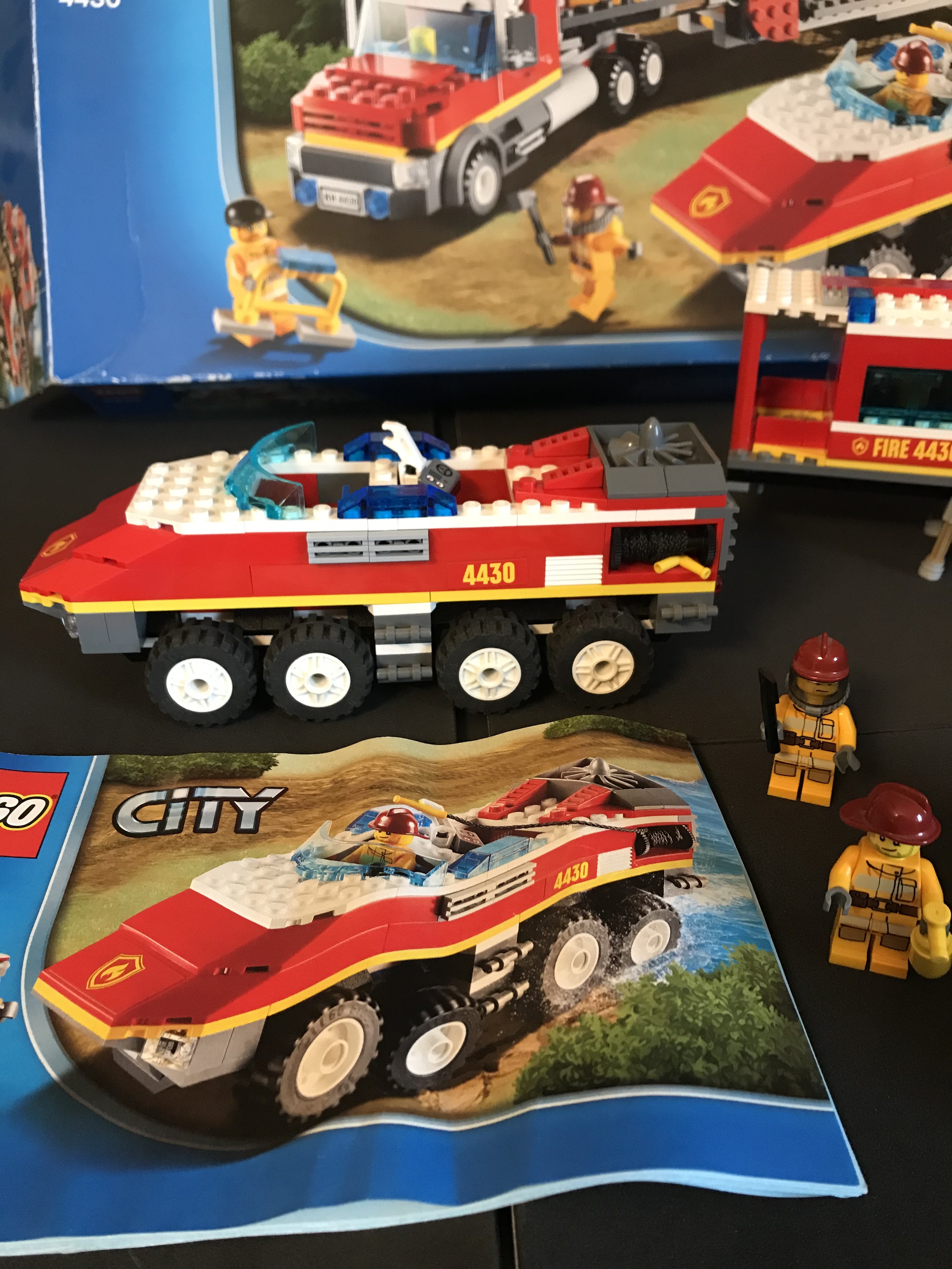 Lego City Fire Transporter 4430