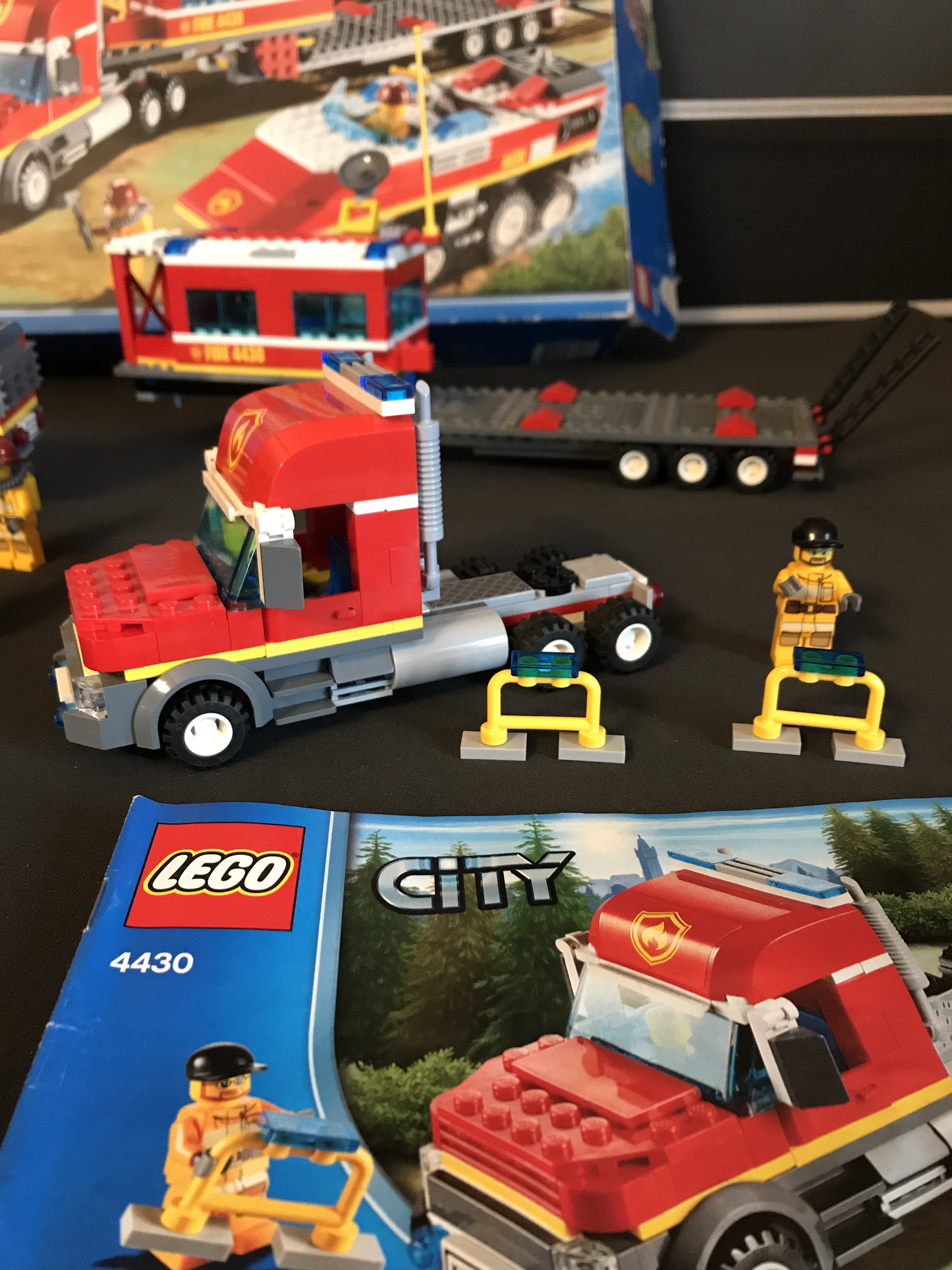 Lego City Fire Transporter 4430