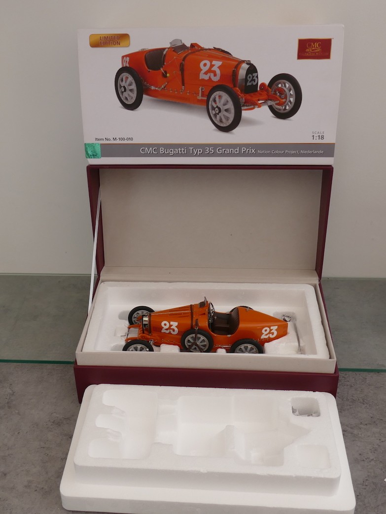 CMC Bugatti Typ 35 Grand Prix mint in box M-100-10