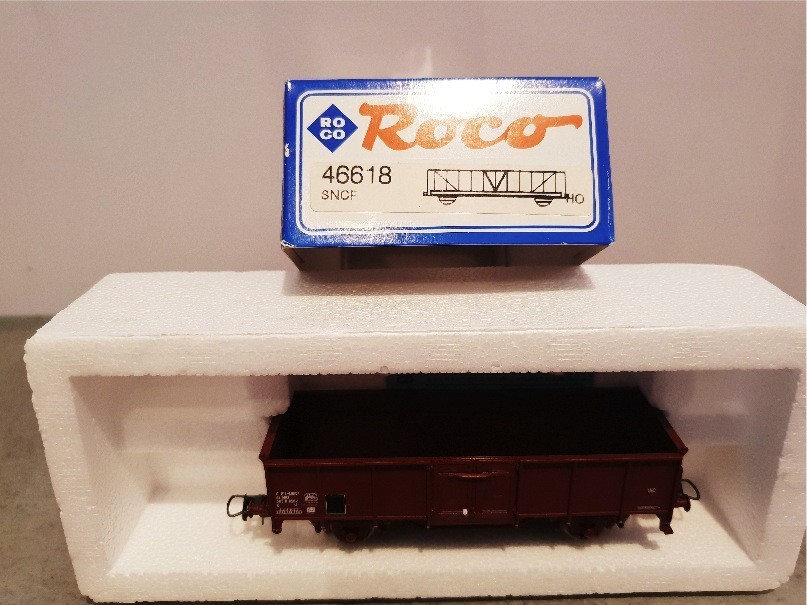 Roco H0 46618 Wagon de Marchandises la SNCF avec Emballage D'Origine