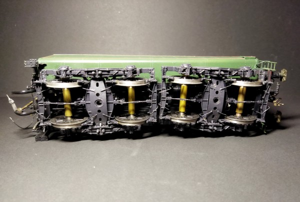 Locomotive 241 P à vapeur SNCF en laiton  echelle O