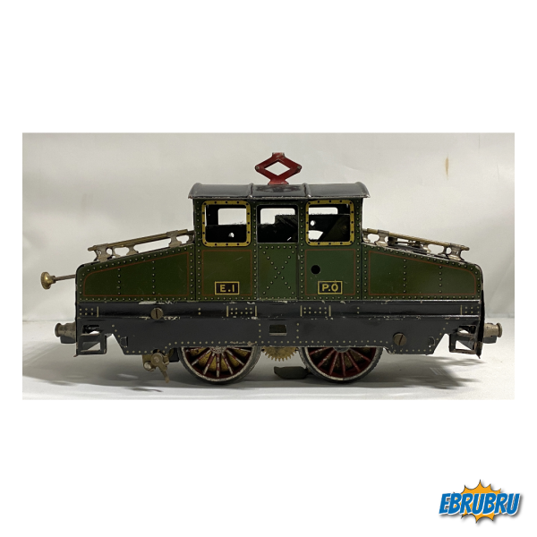 Locomotive boite à sel J de P  5470 toit noir JEP modèle lithographié 1928 à 1931