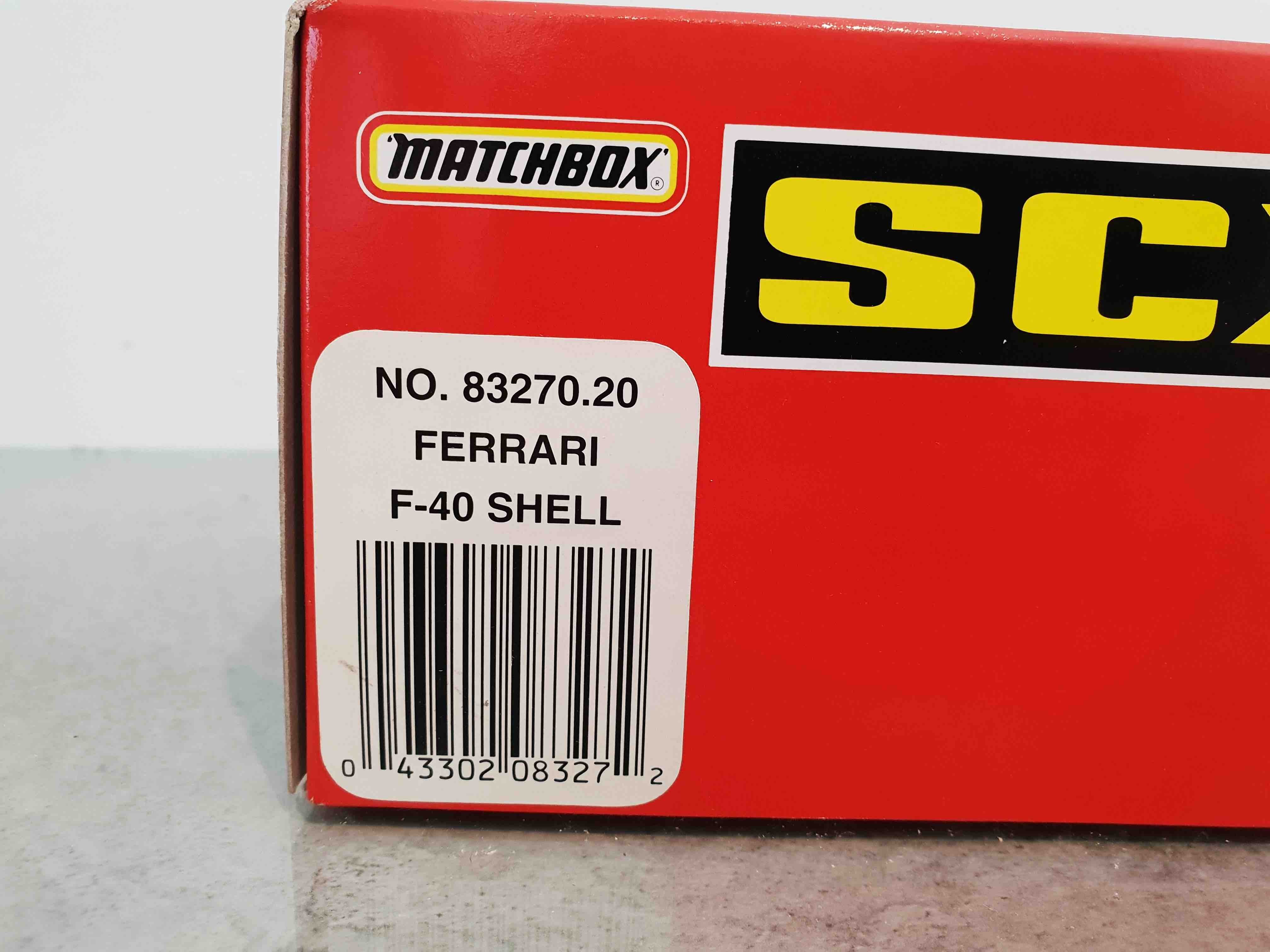 SCALEXTRIC SCX 83270.20 FERRARI F40 SHELL