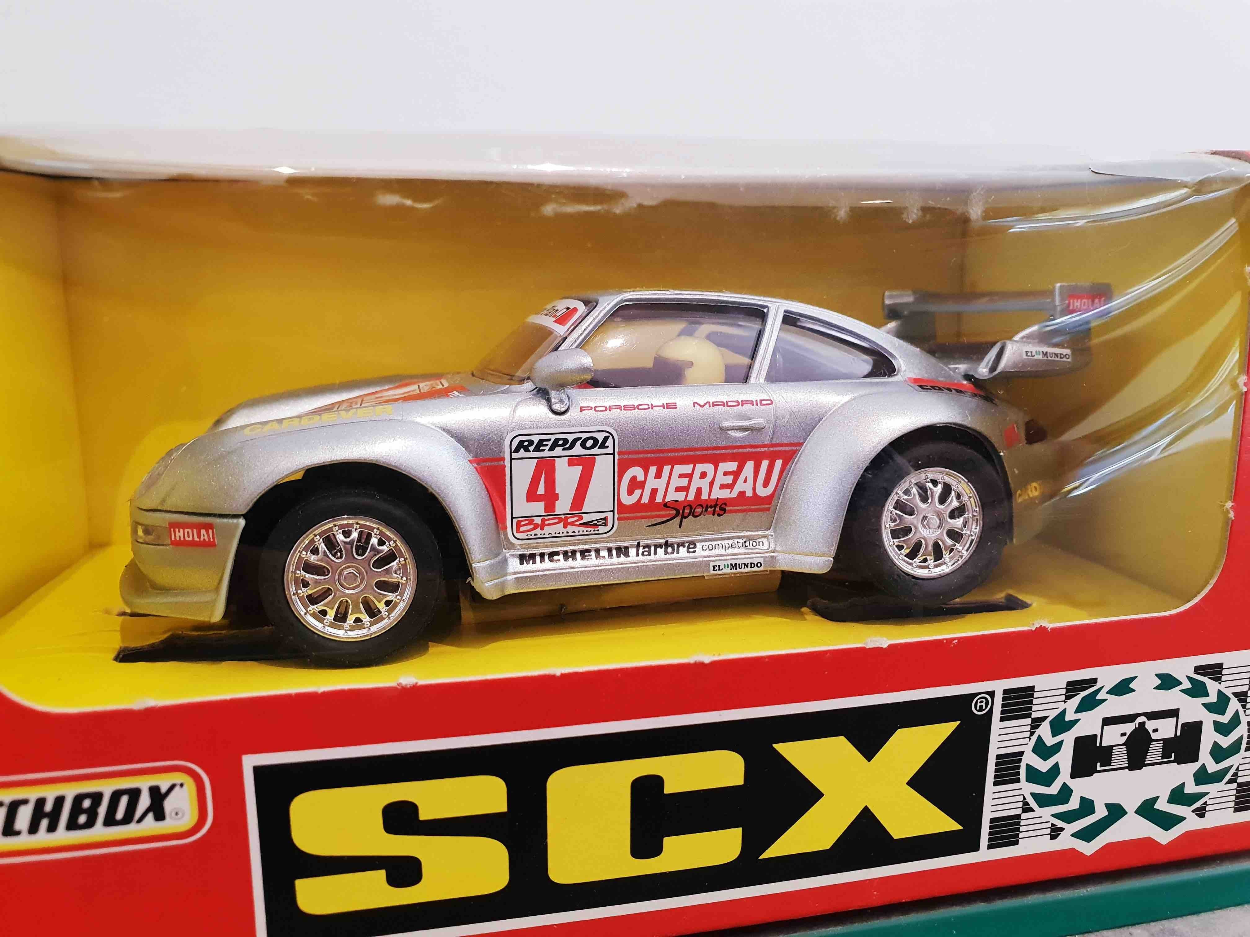 SCALEXTRIC SCX 83490.20 PORSCHE 911 1996 CHEREAU