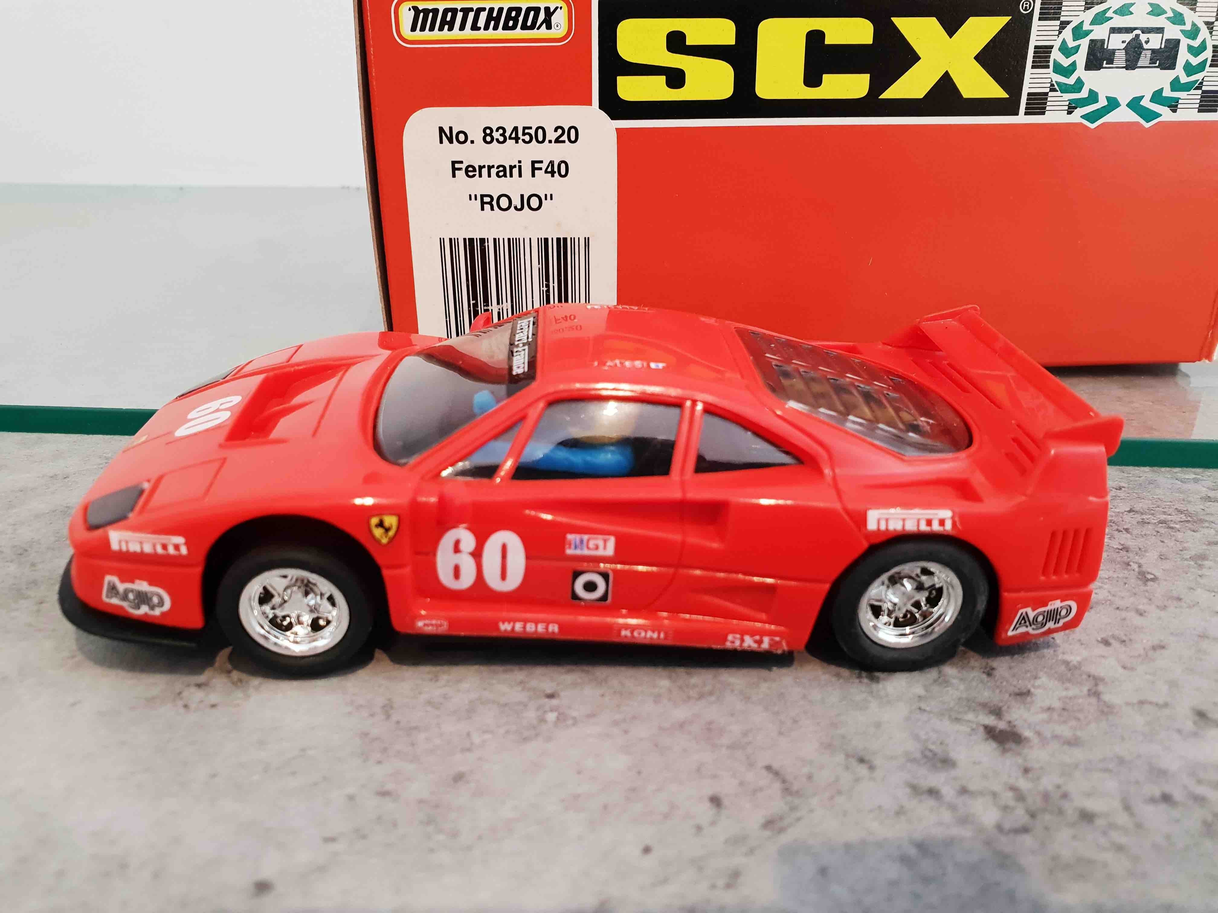 SCALEXTRIC SCX 83450.20 FERRARI F40 ROJO