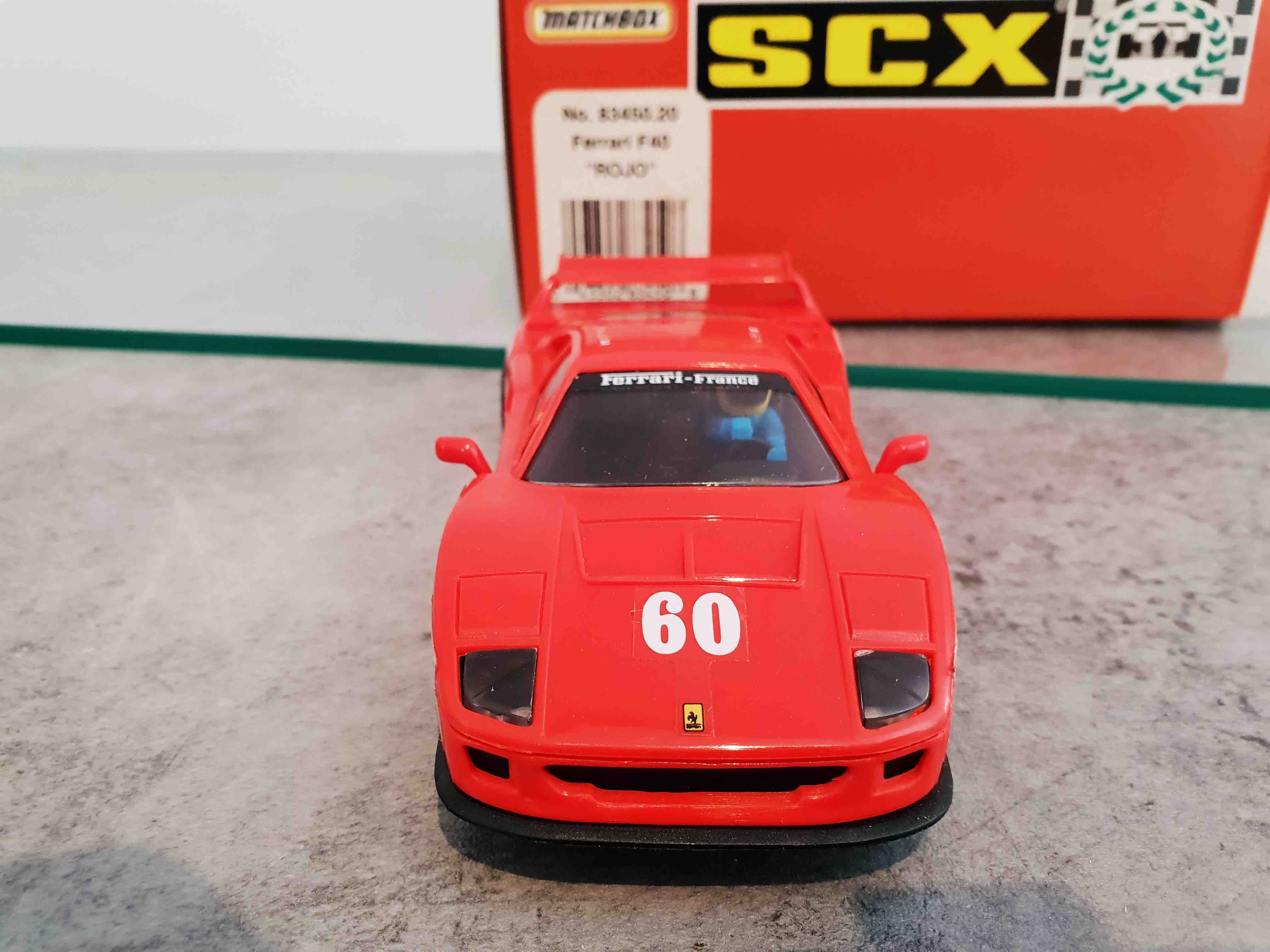 SCALEXTRIC SCX 83450.20 FERRARI F40 ROJO