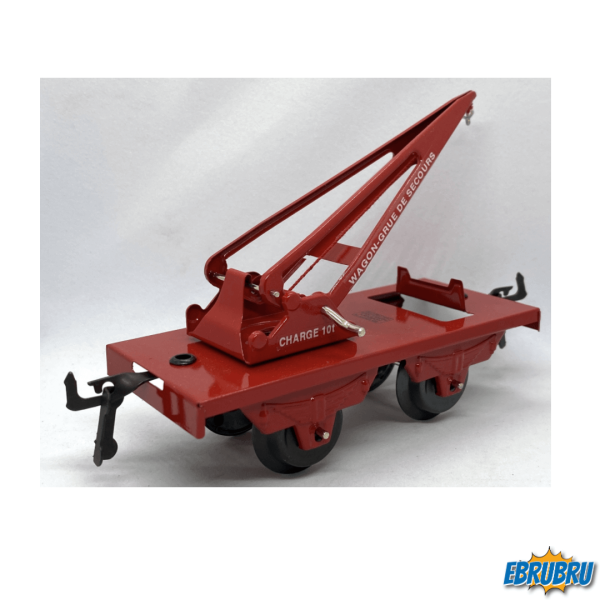 Wagon Grue de secours HORNBY Hachette