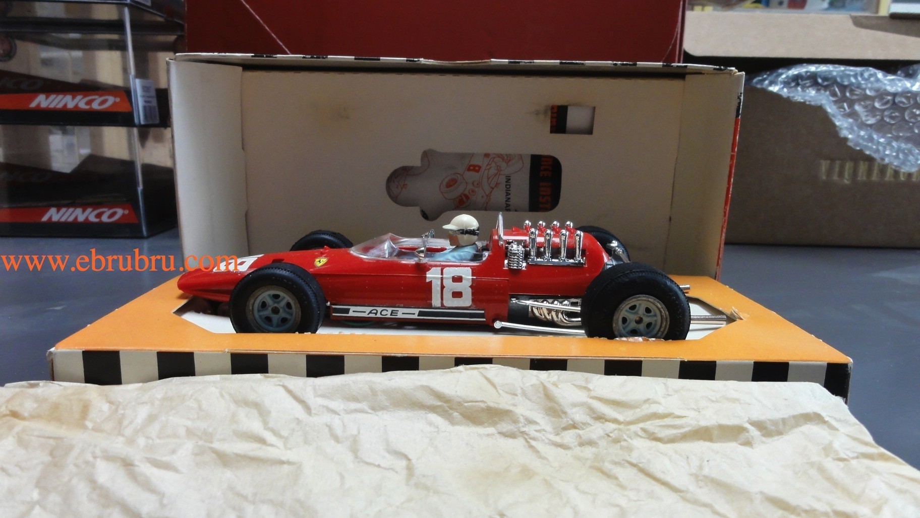 Ferrari V8 Type 158 ACE GP 24C/501 Scalextric super 124