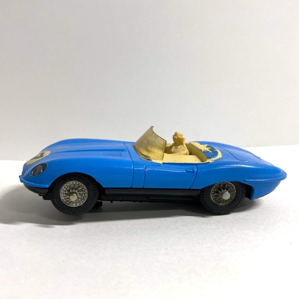 Jaguar E Cabriolet Bleue JOUEF 350