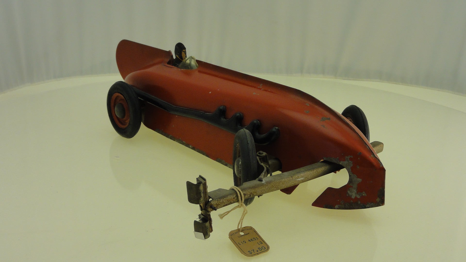 Kokomo electricar Ancienne rouge voiture de slot année 1920