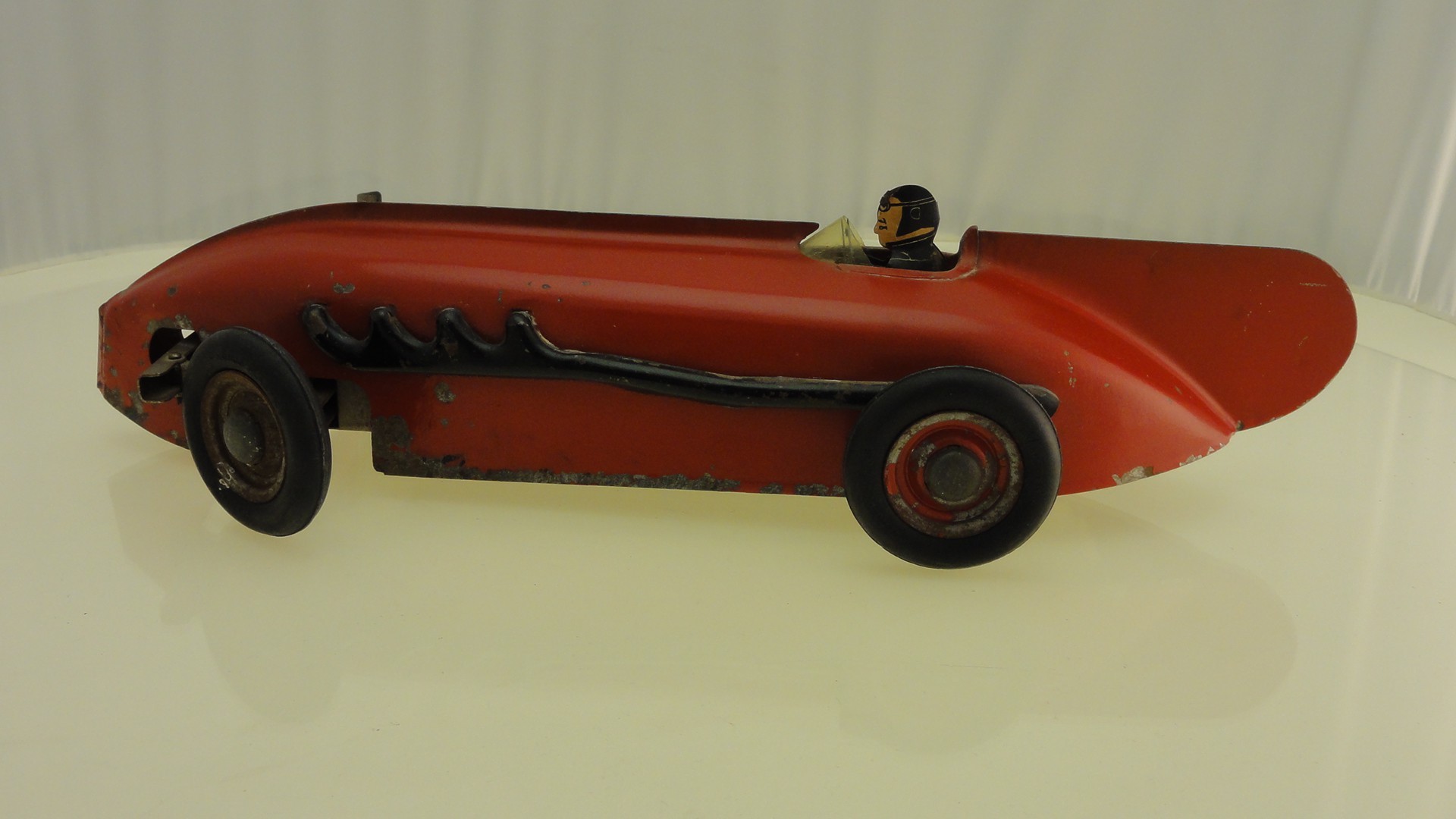 Kokomo electricar Ancienne rouge voiture de slot année 1920