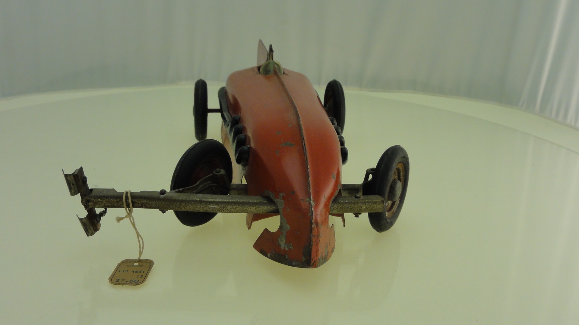 Kokomo electricar Ancienne rouge voiture de slot année 1920