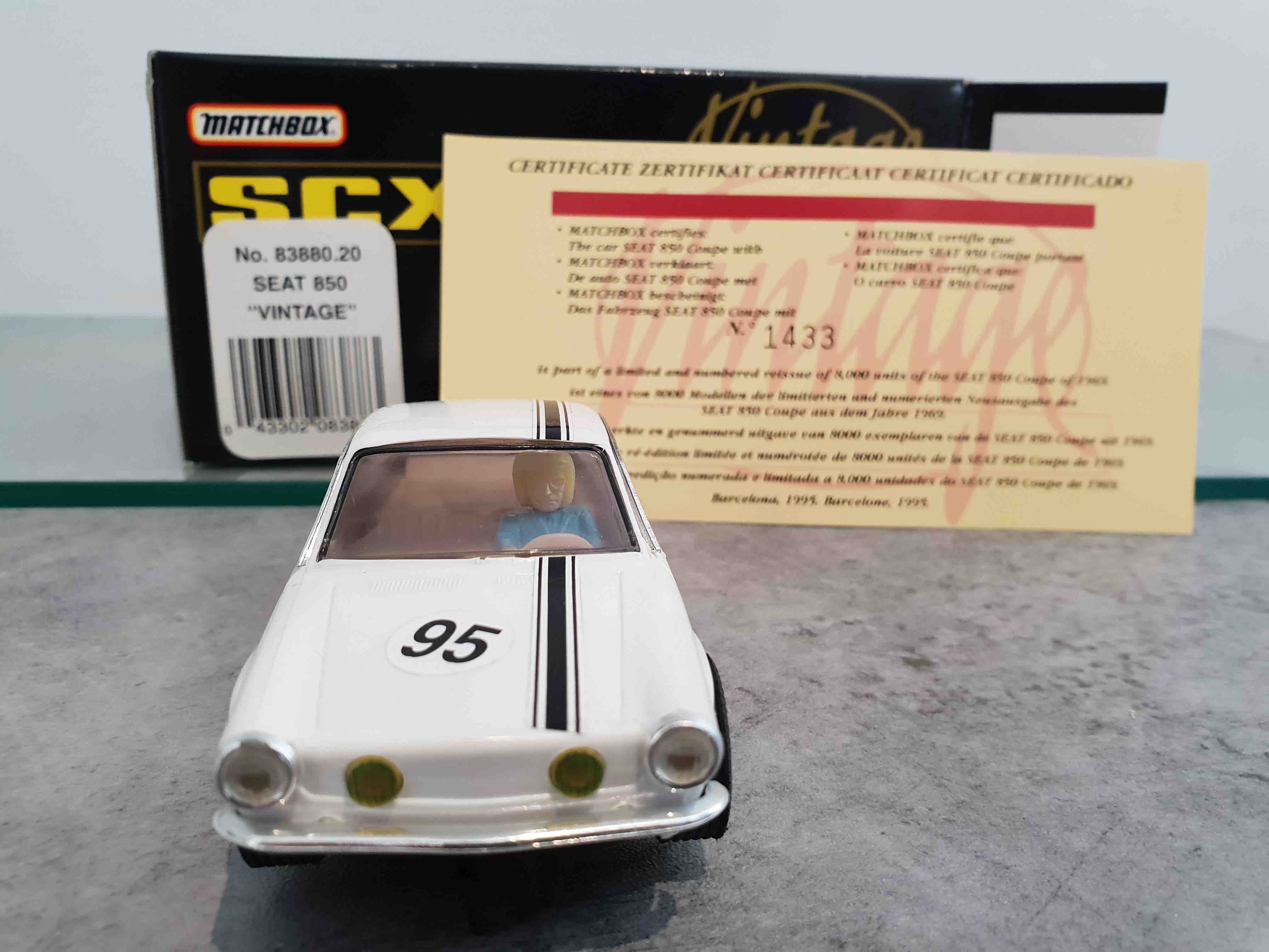 SCALEXTRIC 83880.20 SEAT 850 VINTAGE