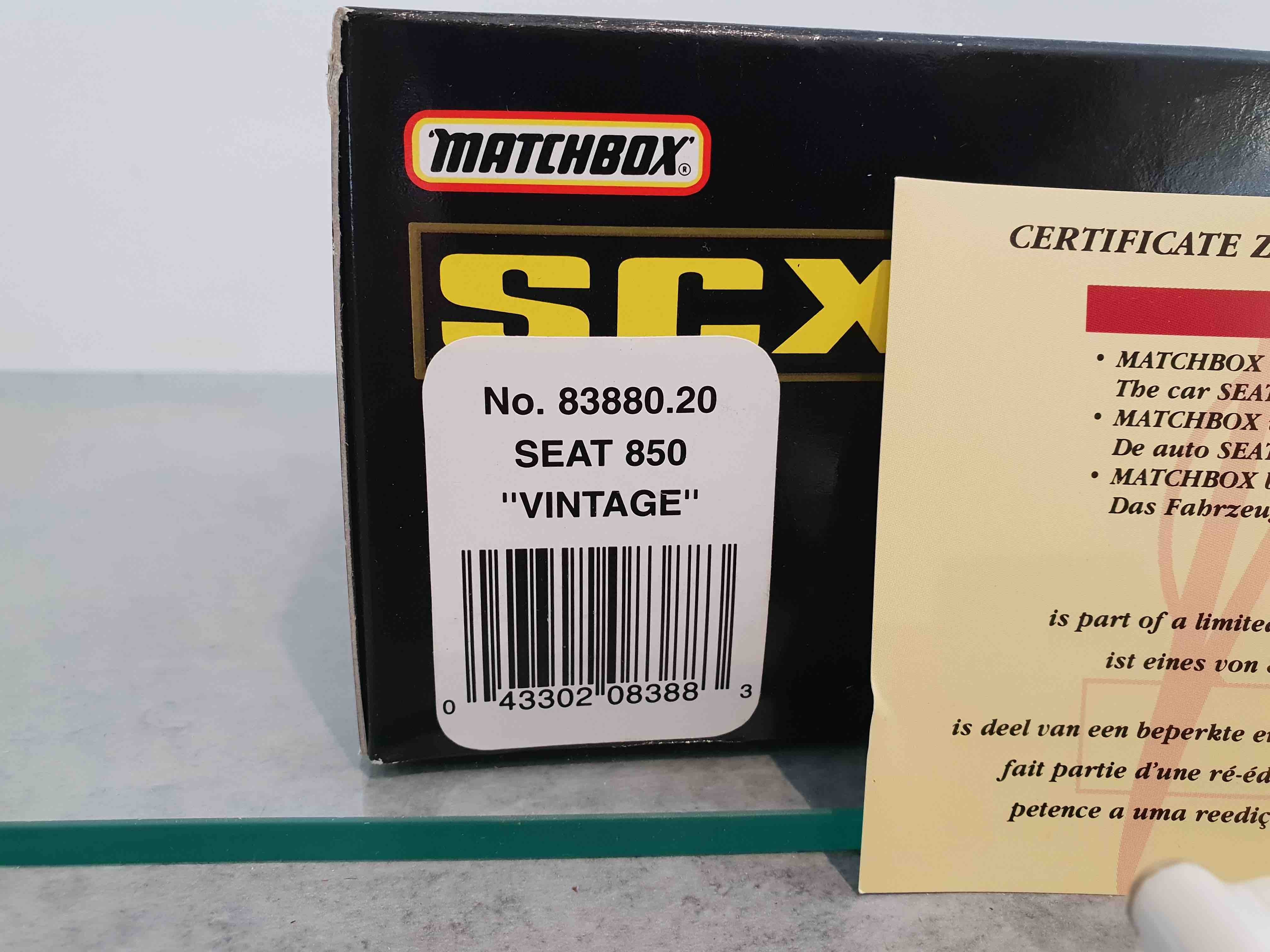 SCALEXTRIC 83880.20 SEAT 850 VINTAGE