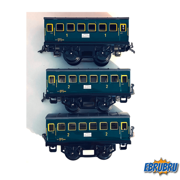 Voitures voyageurs Sncf Série M HORNBY Hachette