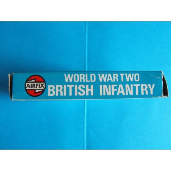 AIRFIX WW II BRITISH INFANTRY HO/OO BLUE BOXE