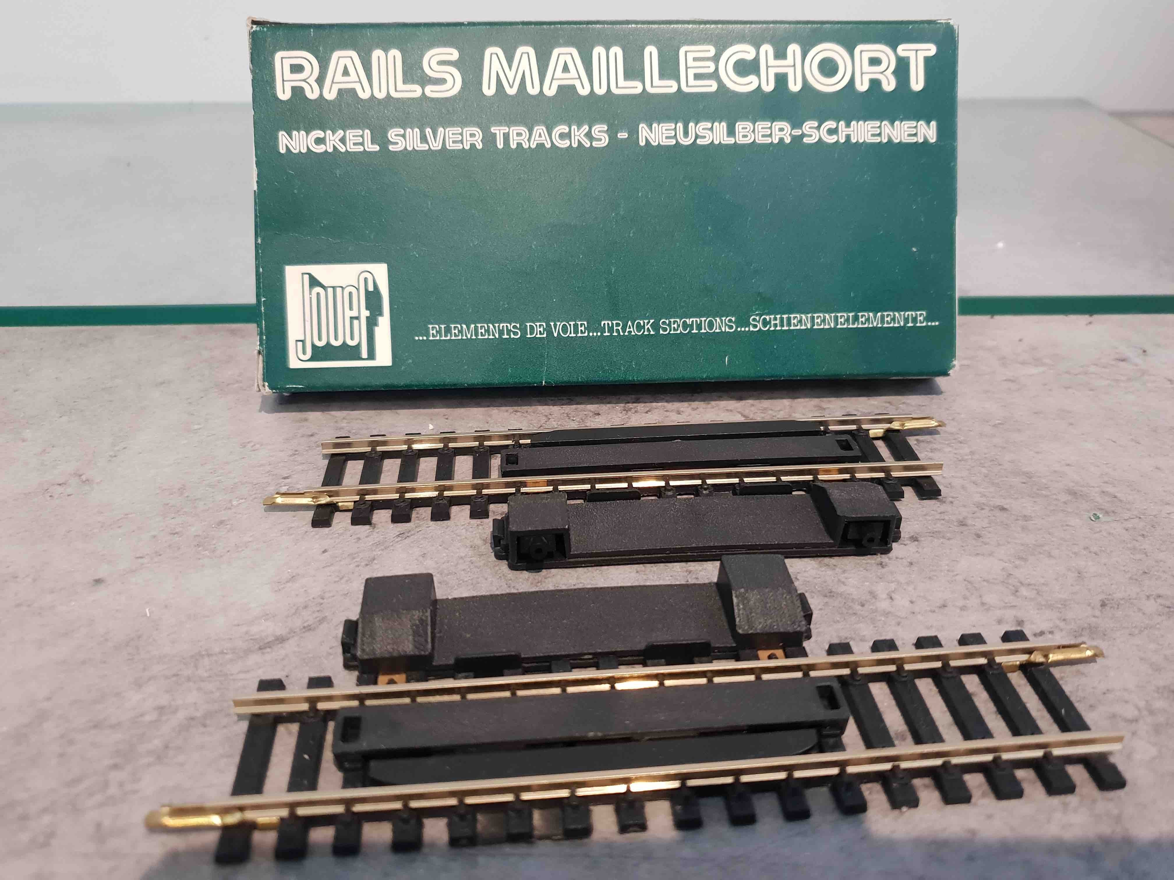 JOUEF 4781 2 RAILS MAILLECHORT DE COMMANDE A DISTANCE  TRAIN