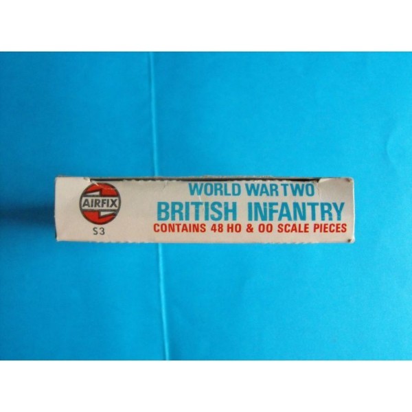 AIRFIX WW II BRITISH INFANTRY HO/OO BLUE BOXE