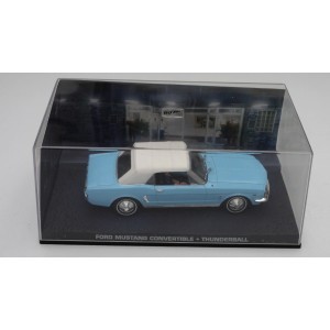 FORD MUSTANG CONVERTIBLE - OPERATION TONNERRE REF 30 COLLECTION JAMES BOND 007