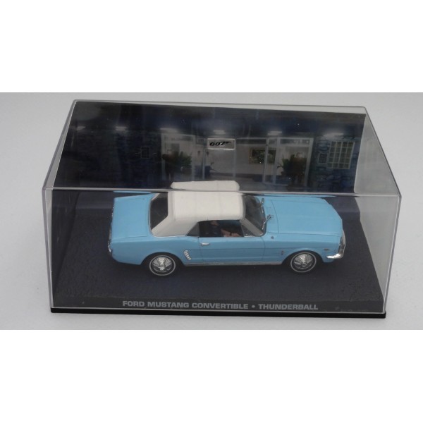 FORD MUSTANG CONVERTIBLE - OPERATION TONNERRE REF 30 COLLECTION JAMES BOND 007