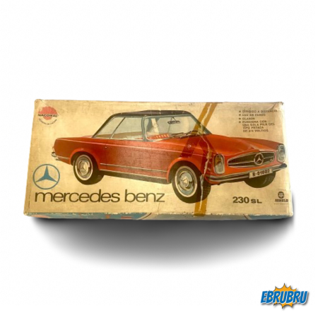 Mercedes 230 SL rouge GAMA NACORAL Réf R-01002