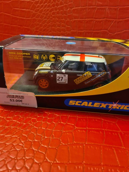 MINI COOPER JOHN COOPER CHALLENGE NO 27 SCALEXTRIC REF C2562