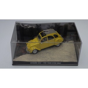 CITROEN 2CV - RIEN QUE POUR VOS YEUX REF 05 COLLECTION JAMES BOND 007