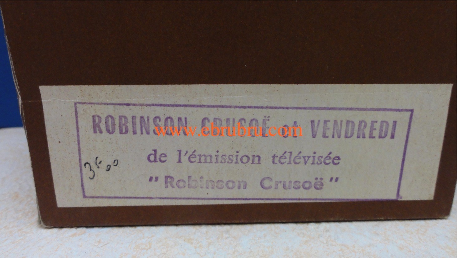 ROBINSON CRUSOE et VENDREDI SERIE ORTF STARLUX