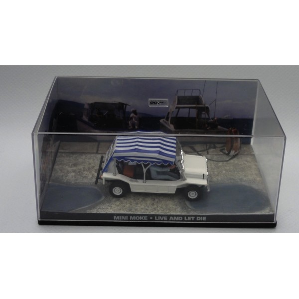 MINI MOKE - VIVRE OU LAISSER MOURIR REF 25 COLLECTION JAMES BOND 007