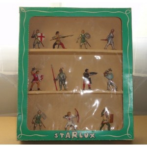 COFFRET STARLUX PIÉTONS MOYEN ÂGE IVOIRINE