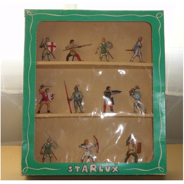 COFFRET STARLUX PIÉTONS MOYEN ÂGE IVOIRINE