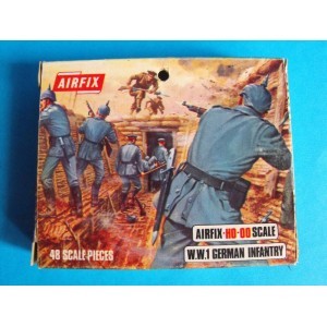 GERMAN INFANTRY AIRFIX BLUE BOX